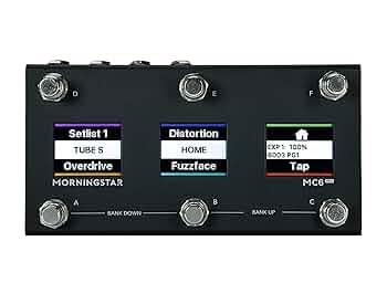 Morningstar FX MC6 MK2【MIDIコントローラー】 MC6 MkII MIDI Controller